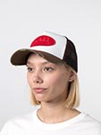 Бейсболка VON DUTCH арт. VD/0/CAS2/SUM/MAN  (оливковый / белый)